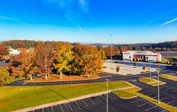 Pellissippi State’s Hardin Valley campus in autumn