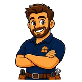 Everything Knoxville Handyman mascot