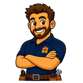 Everything Knoxville Handyman mascot