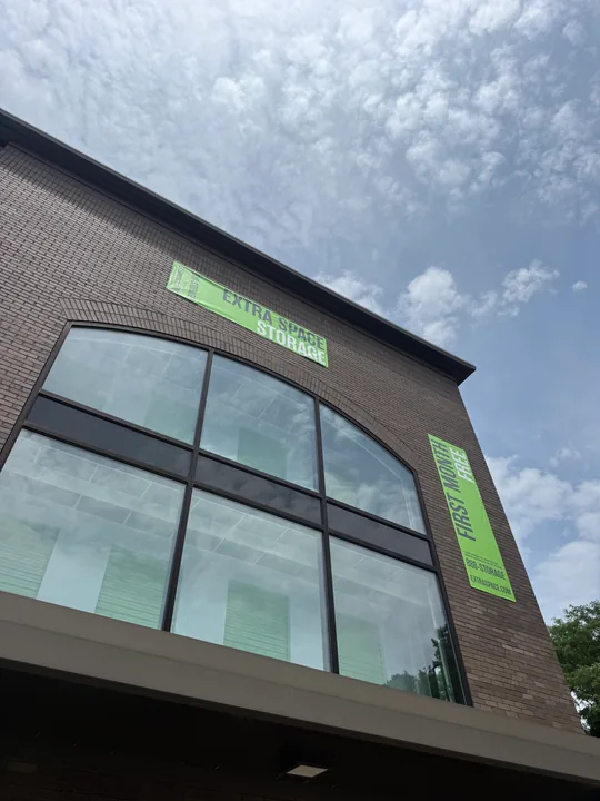 Extra Space Storage entrance and exterior access equipment